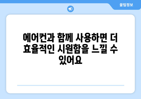 홈용 선풍기: 시원함과 건강을 위한 가정 필수품