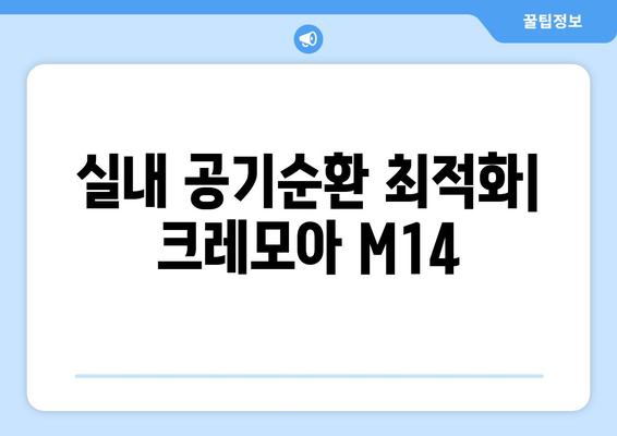 서큘레이터 선풍기 후기: 크레모아 M14